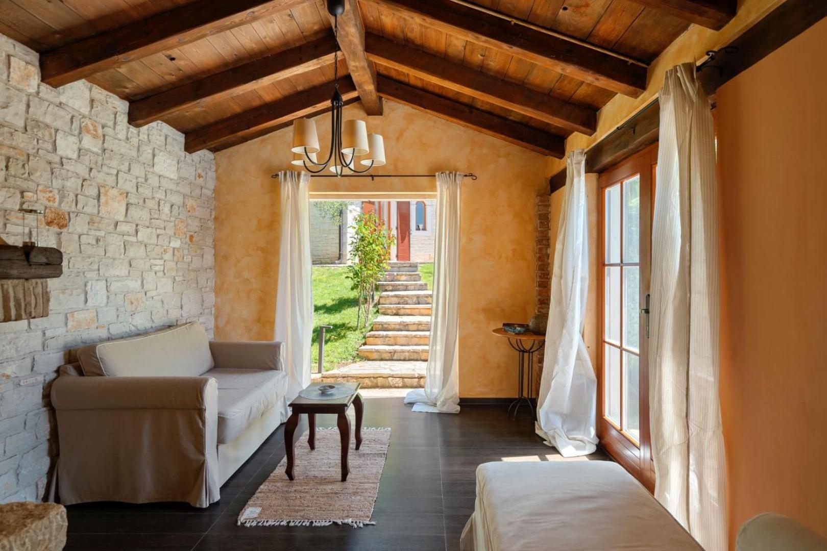 Rustic Villa Cehici With Pool In Sveti Lovrec Jehnici Eksteriør billede